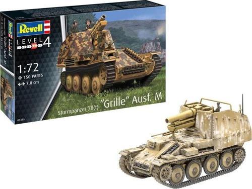Maket Model Kit Sturmpanzer Grille 03315