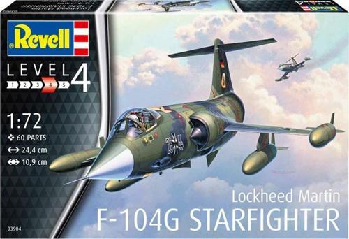 Model Kit 1:72 F-104G Starfighter 3904
