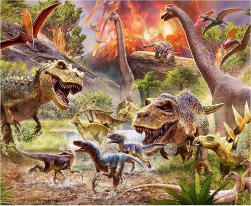 Çocuk Puzzle 60 Parça Dinozorlar 51649