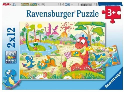 2X12 Parçalı Puzzle Dino Dostlar 052462