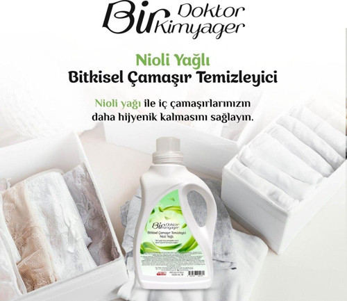 Bitkisel Çamaşır Temizleyici Nioli Yağlı (1000 Ml)