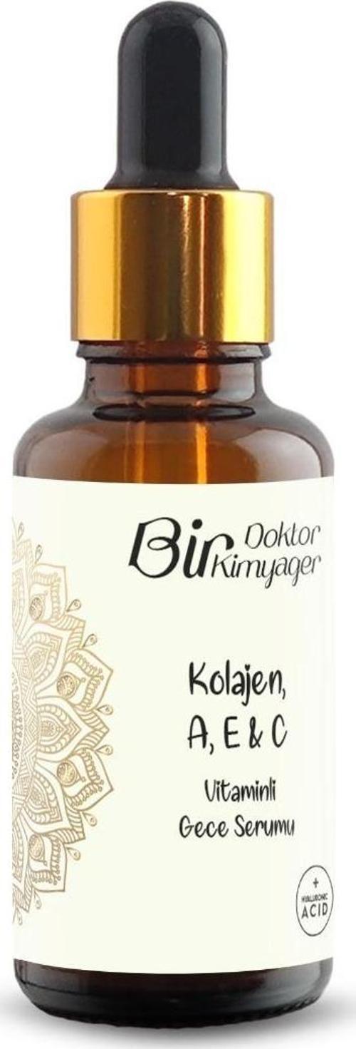 Kolajen & A & C & E Vitaminli Gece Serumu (30 mL)