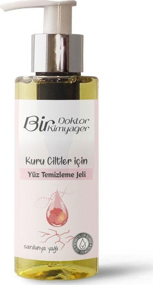 Kuru Ciltler Için Yüz Temizleme Jeli (Sardunya Yağlı) (100 Ml)