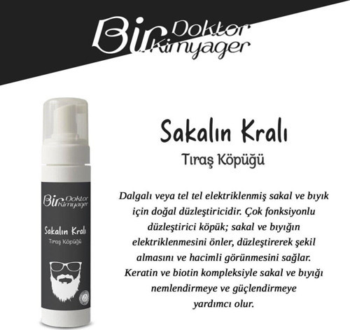 Sakalın Kralı Tıraş Köpüğü (200 Ml)