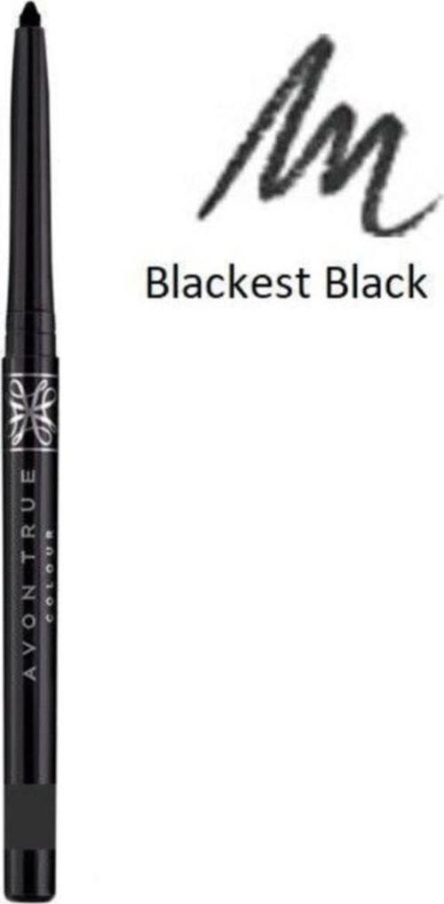 True Colour Glimmerstick Eyeliner Blackest Black Goz123