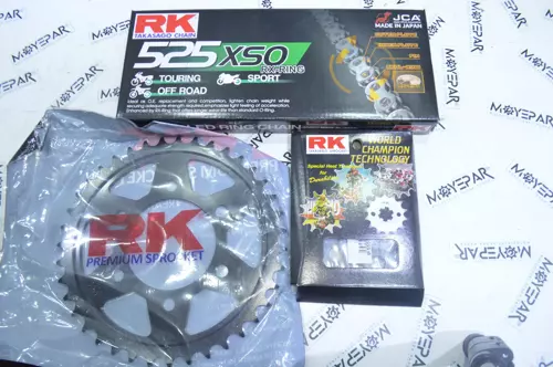 486-261 RK YAMAHA KAWASAKİ ZX-10R NİNJA 2016-2017 ABS 2016-2018 ZİNCİR DİŞLİ SETİ