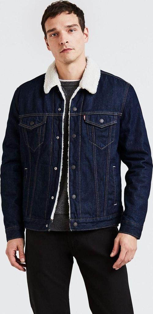 Erkek Oversize Sherpa Trucker 16365-0084