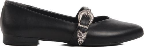 Siyah Hafif Kemerli Kadın Babet 354155 Z