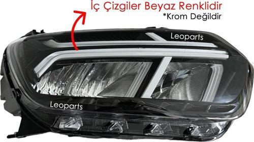 Dacia Duster Far Lambası Sağ (İç Çizgiler Beyaz) 2021-2024 260106194R