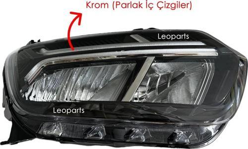 Dacia Duster Far Lambası Sağ (İç Çizgiler Krom) 2021-2024 260101613R