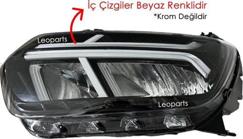 Dacia Duster Far Lambası Sol (İç Çizgiler Beyaz) 2021-2024 260602465R