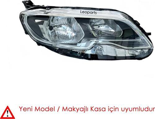 Peugeot 301 Far Lambası Sağ (Makyajlı Kasa) 2017-2019 9817296980