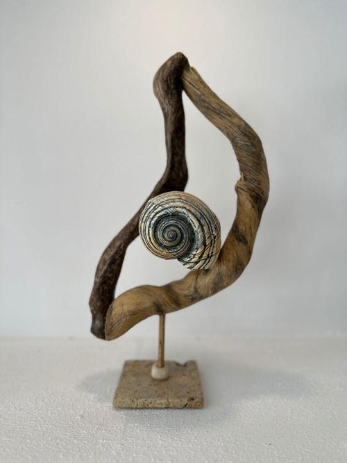 Ahşap El İşi Dekor Biblo