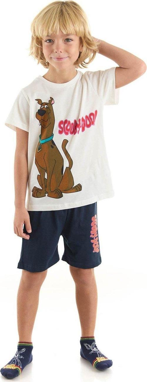 Lisanslı Erkek Çocuk Tişört ve Şortlu Pijama Takımı 20978