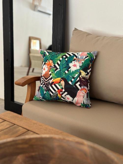 Sooboho Dekoratif Kare Tropical Kırlent
