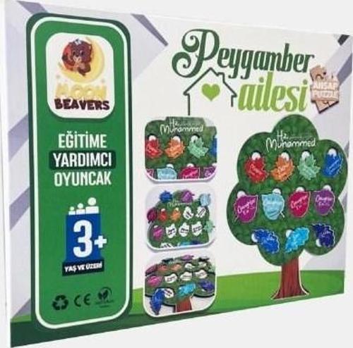 20x16 Eğitici  Ahşap  Peygamver Ailesi 0190