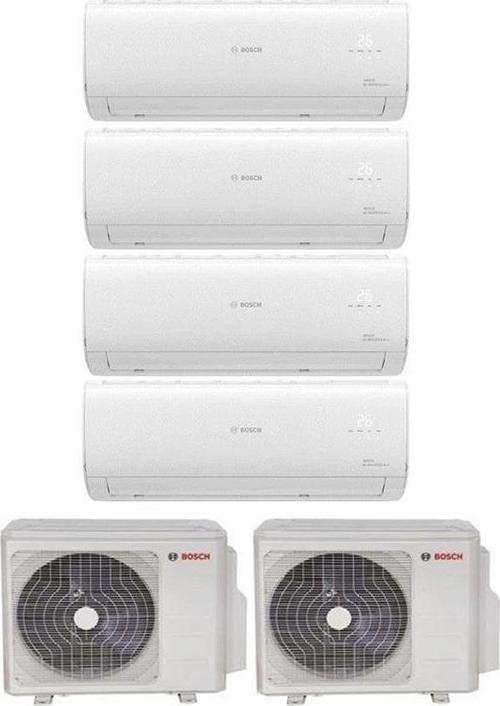 Multi Split İnverter Klima 64000 Btu Dış (42+42) + 4 İç Ünite 12000 + 12000 + 12000 + 24000 Btu