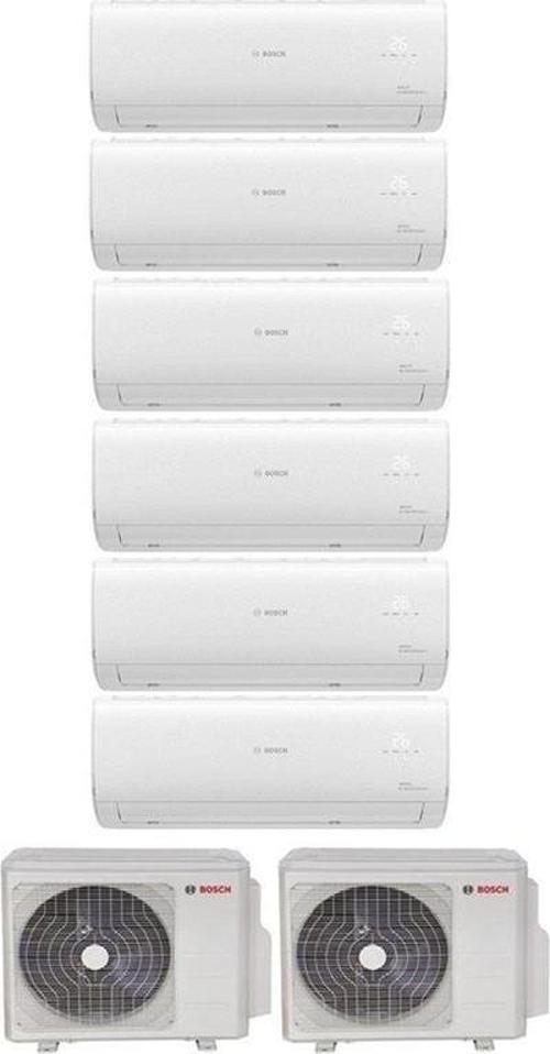 Multi Split İnverter Klima 54000 Btu Dış (36+18) + 6 İç Ünite 12000 + 12000 + 12000 + 12000 + 12000 + 12000 Btu