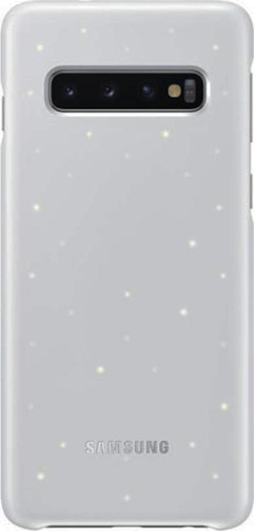 Galaxy S10 ile Uyumlu Kılıf Led Cover Beyaz EF-KG973CWEGWW