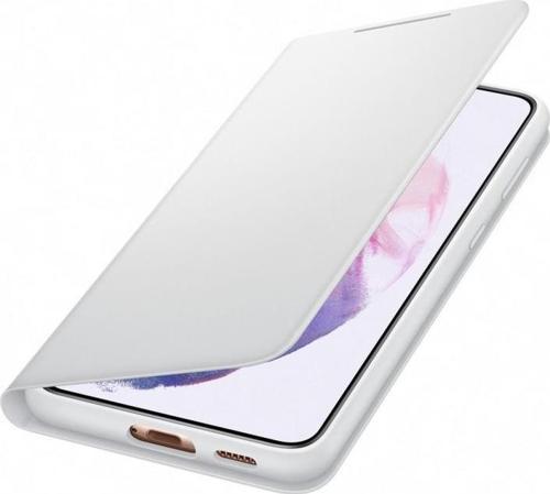Galaxy S21 Plus / S21 Plus 5G ile Uyumlu LED View Kılıf Mor EF-NG996PVEGTR