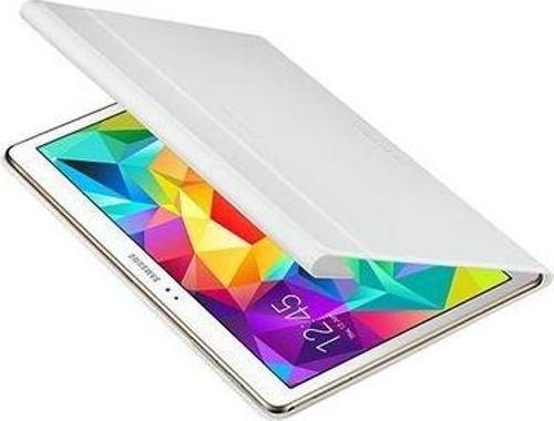 Galaxy Tab S 10.5 T800 ile Uyumlu Bookcover Kılıf Beyaz EF-BT800BWEGWW