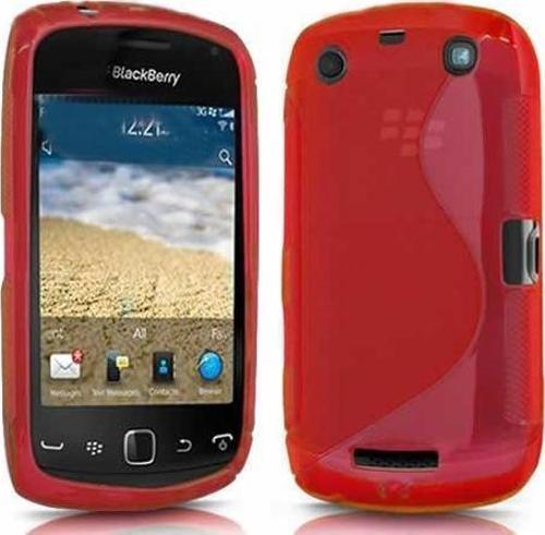BlackBerry 9380 Curve ile Uyumlu S Desenli Silikon Kılıf Pembe Renk