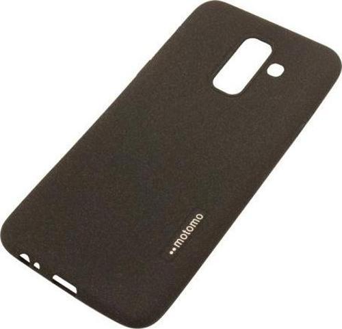Galaxy A6 Plus 2018 ile Uyumlu Motomo Silikon Kılıf Siyah