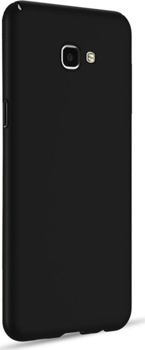 Galaxy A7 2017 ile Uyumlu Rubber Sert Kılıf Siyah