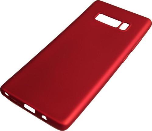Galaxy Note 8 ile Uyumlu Morris Silikon Kılıf Kırmızı