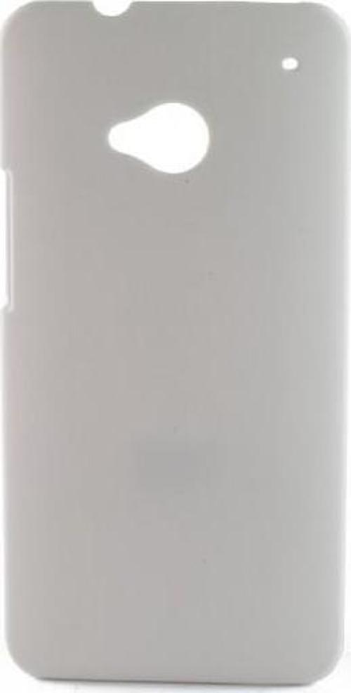 ONE M7 ile Uyumlu Sert Kılıf Beyaz