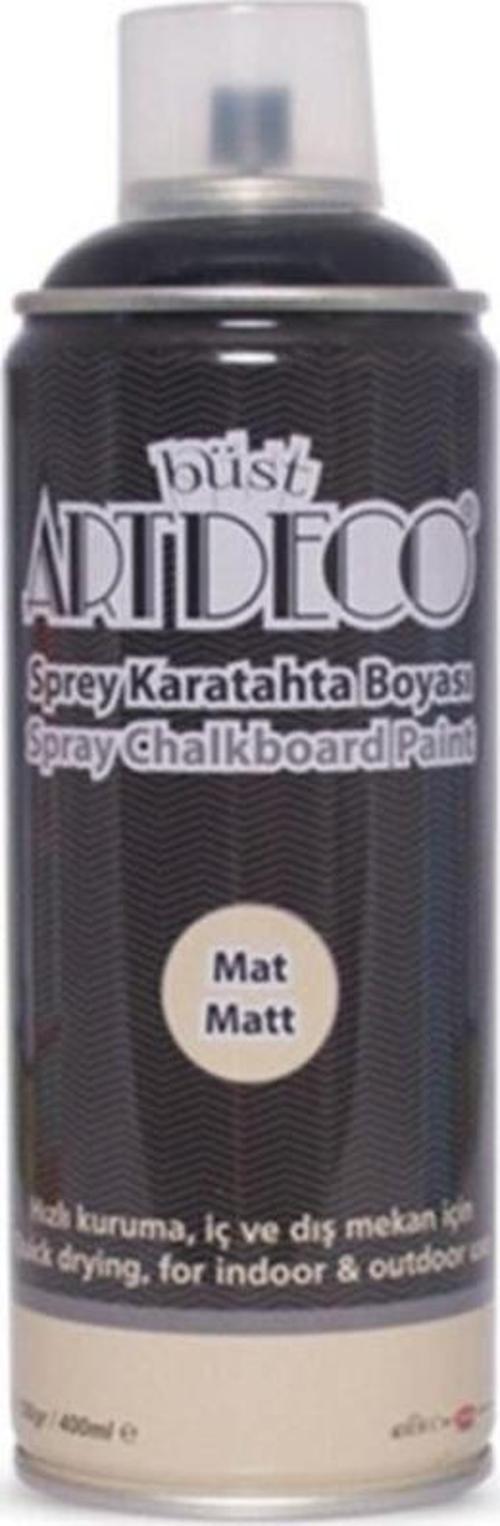 Akrilik Sprey Boya 400 ML Mat Siyah Sprey Akrilik Boya