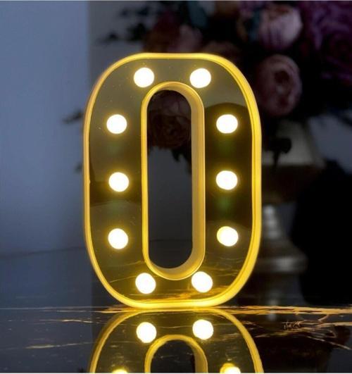 3d Işıklı Led Harf Dekoratif Aydınlatma Büyük Boy