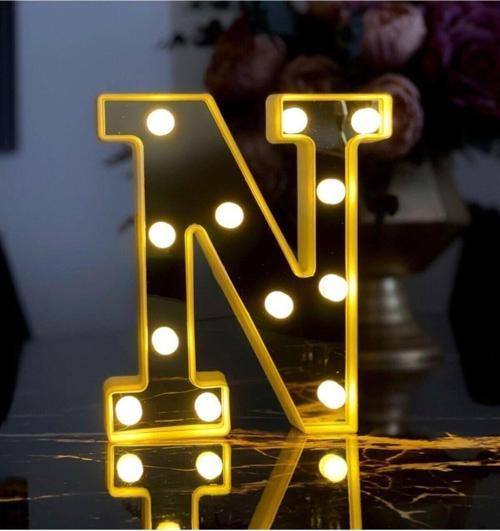 3d Işıklı Led Harf Dekoratif Aydınlatma Büyük Boy