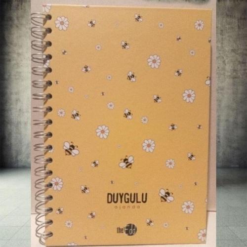 Arı Papatya Tasarımlı Ajanda