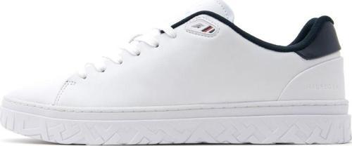 TOMMY HILFIGER MODERN VULC CORPORATE LEATHER ERKEK AYAKKABI FM0FM04355-YBR