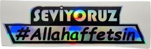 Seviyoruz Motosiklet Sticker 13CM X 4CM