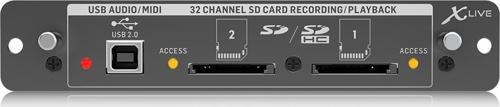 BEHRINGER X-LIVE X32 Expansion Card for 32-Channel Live Recording/Playback