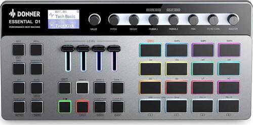 Essential D1 Performance Beat Machine, Step Sequencer&amp; Finger Drum Machine