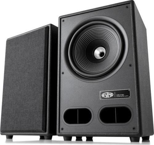 V12c Çift Pasif Hoparlör (Siyah)