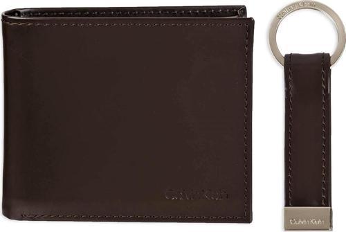 CALVIN KLEIN ERKEK CÜZDAN-ANAHTARLIK 31CK330001-BROWN
