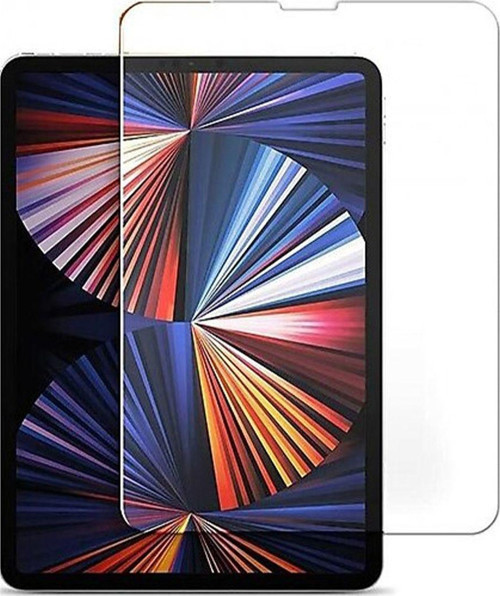Apple İpad Pro 12.9 İnç 5.Nesil Uyumlu Ön Koruma Cam Ekran Koruyucu - Şeffaf