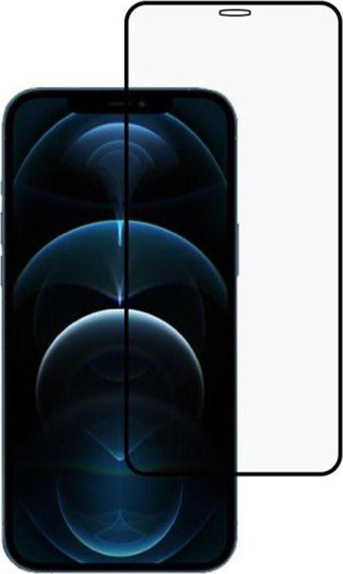 Apple Iphone 12 Pro Max Uyumlu Ön Koruma Mat Seramik Nano Ekran Koruyucu - Siyah