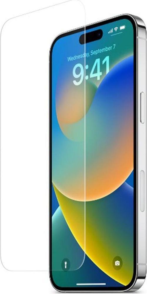 Apple Iphone 14 Pro Max Uyumlu Ön Koruma Cam Ekran Koruyucu - Şeffaf