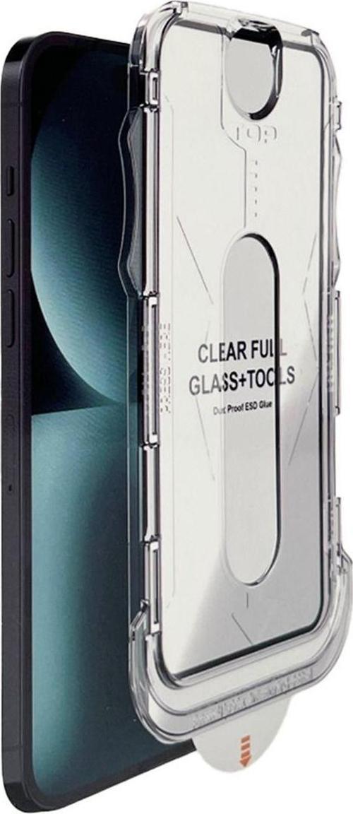 Apple İphone 16 Pro Max Uyumlu Proof Dust Tools Hd Full Cam Koruyucu - Şeffaf