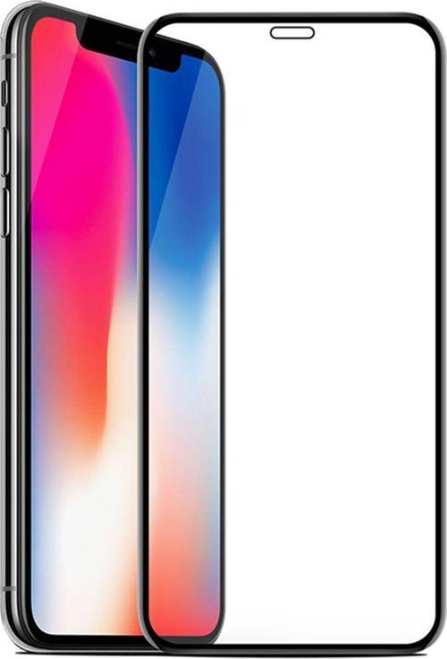 Apple İphone X Uyumlu Ön Koruma Mat Seramik Nano Ekran Koruyucu - Siyah