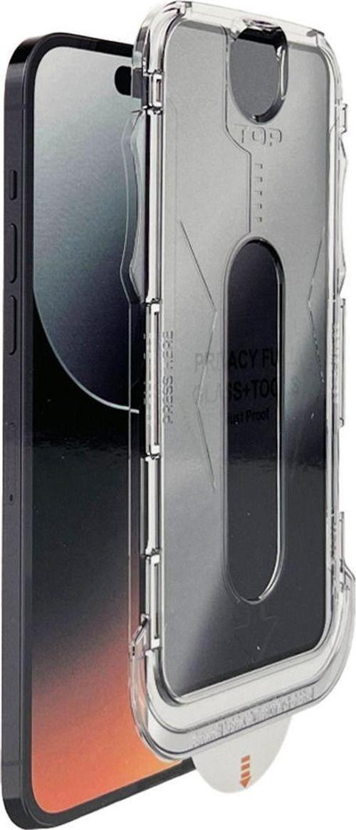 Apple İphone 16 Pro Uyumlu Proof Dust Tools Hayalet Full Cam Koruyucu - Şeffaf