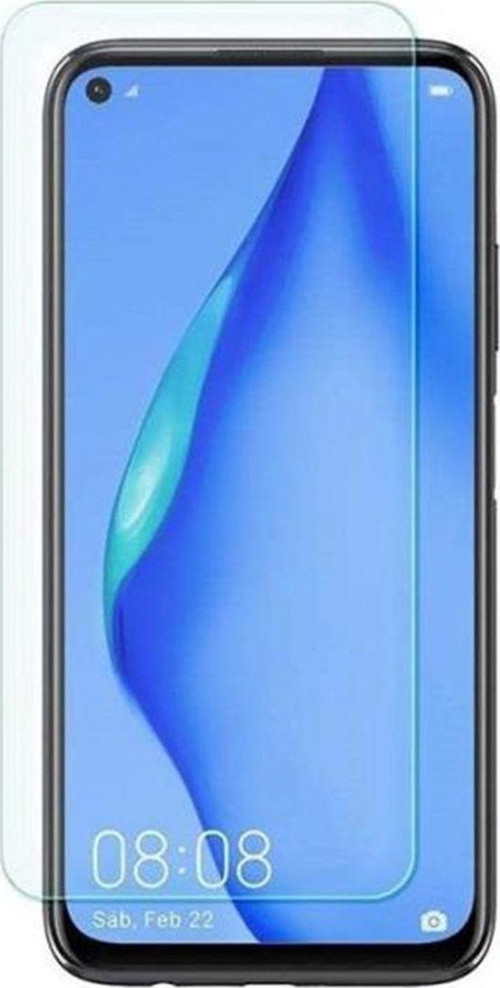 Huawei P40 Lite Uyumlu Ön Koruma Cam Ekran Koruyucu - Şeffaf