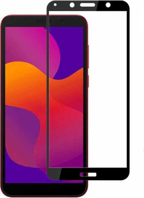 Huawei Y5P Uyumlu Ön Koruma Seramik Nano Ekran Koruyucu - Siyah