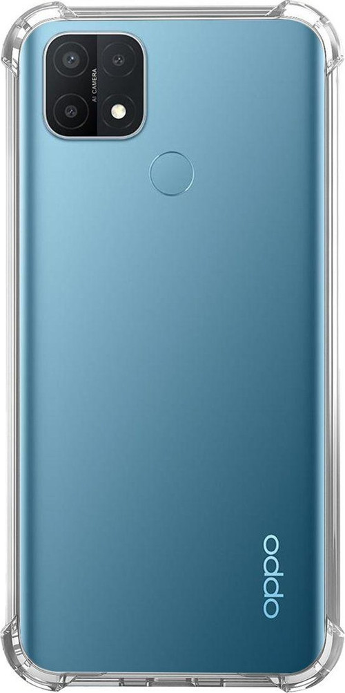 Oppo A15 Uyumlu Rarroz Seri Arka Koruma Kılıf - Şeffaf
