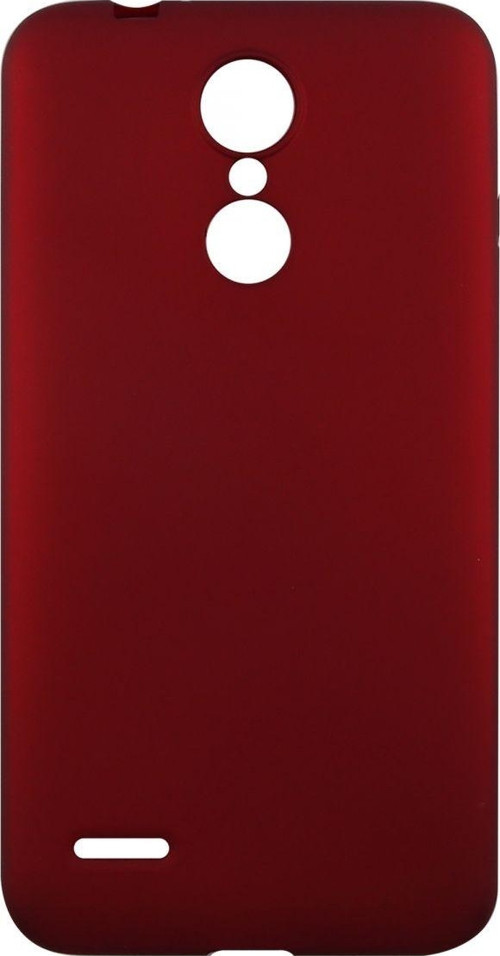 Lg K8 2018 Uyumlu Suide Arka Koruma Kılıf - Bordo